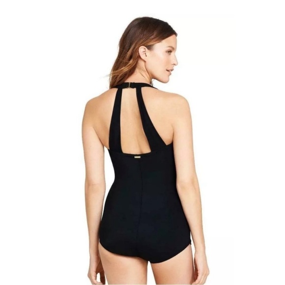 Lands End Palm Tree Swimsuit - Picture 2 of 9